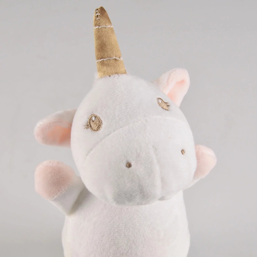 Lampă de veghe LED RGB pentru copii cu melodie, 3xAAA/5V, model unicorn