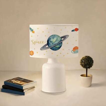 Lampă de veghe pentru copii CANDY 1xE27/40W/230V alb/multicolor