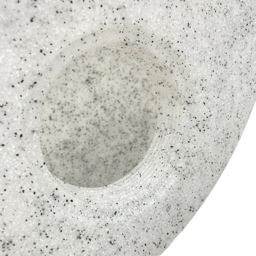 Lampă decorativă de exterior LUMISTONE, 1xE27/15W/230V, IP65, Ø 38 cm