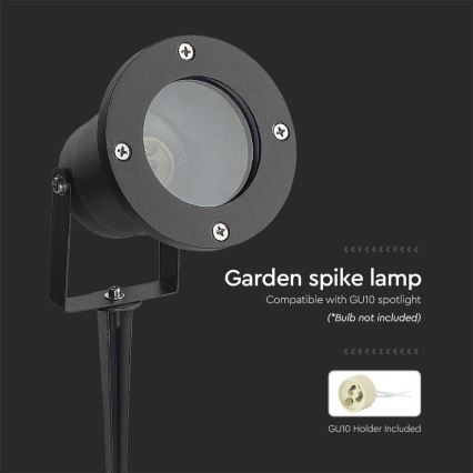Lampă de exterior 1xGU10/35W/230V IP65