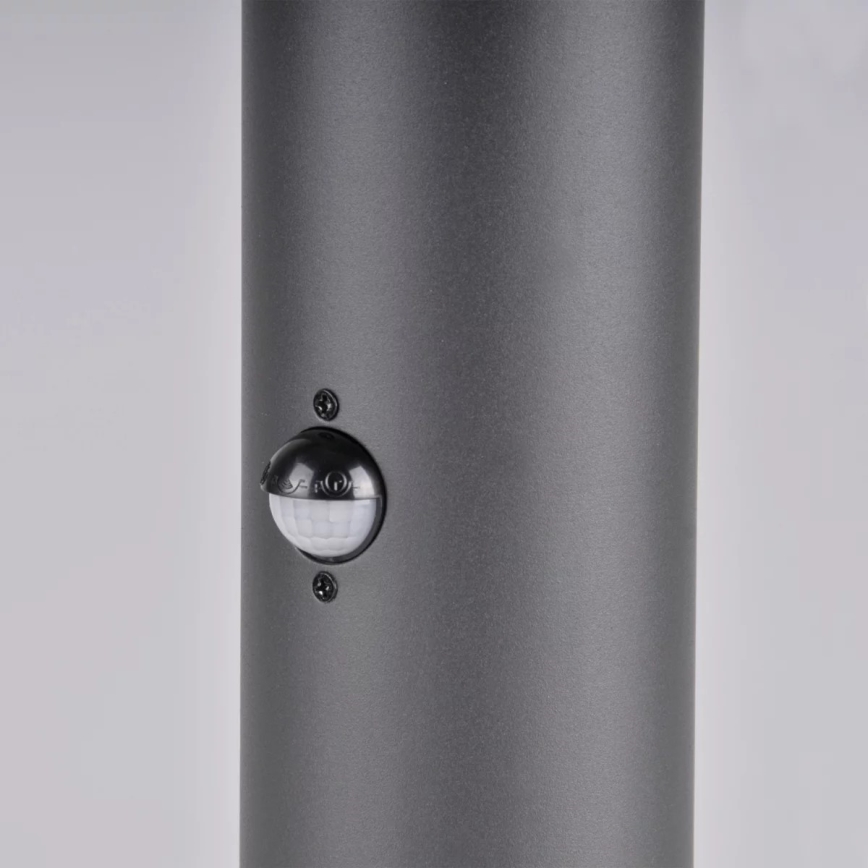 Lampă de exterior cu senzor DALLAS 1xE27/12W/230V IP44 antracit