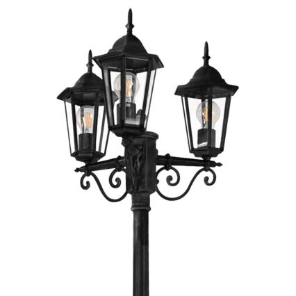 Lampă exterior LIGURIA 3xE27/60W/230V IP43 2,5m