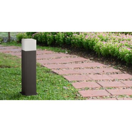 Lampă de exterior NEW YORK 1xE27/12W/230V IP44, 44 cm, antracit