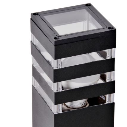 Lampă de exterior cu senzor TEKSAS 1xE27/12W/230V IP44, 44 cm, antracit