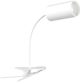 Lampă flexibilă cu clemă PUNTO 1xGU10/9W/230V albă