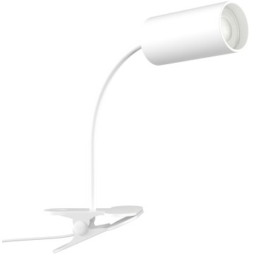 Lampă flexibilă cu clemă PUNTO 1xGU10/9W/230V albă