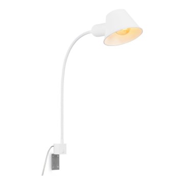 Lampă flexibilă de perete Briloner 2079-016 1xE27/10W/230V alb
