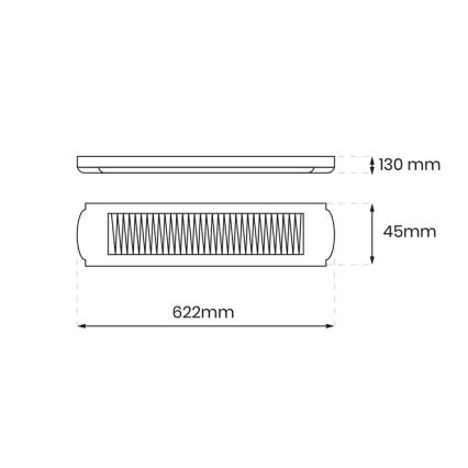 Lampă fluorescentă 2xG13/18W/230V