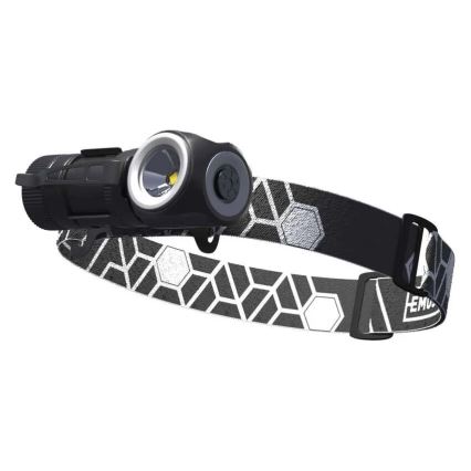Lampă frontală LED reîncărcabilă, cu intensitate reglabilă — 800 mAh, 3,7 V