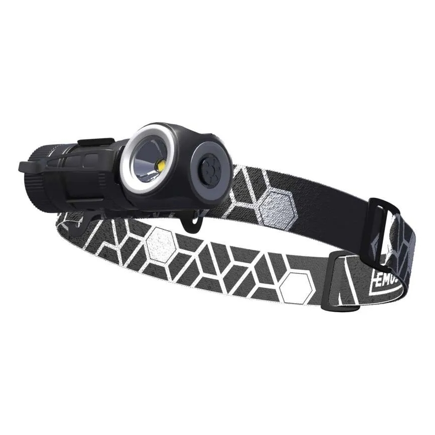 Lampă frontală LED reîncărcabilă, cu intensitate reglabilă — 800 mAh, 3,7 V