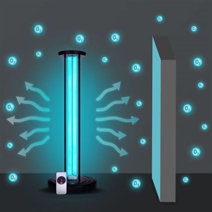 Lampă germicidă dezinfectantă Brilagi UVC/100W/230V + telecomandă