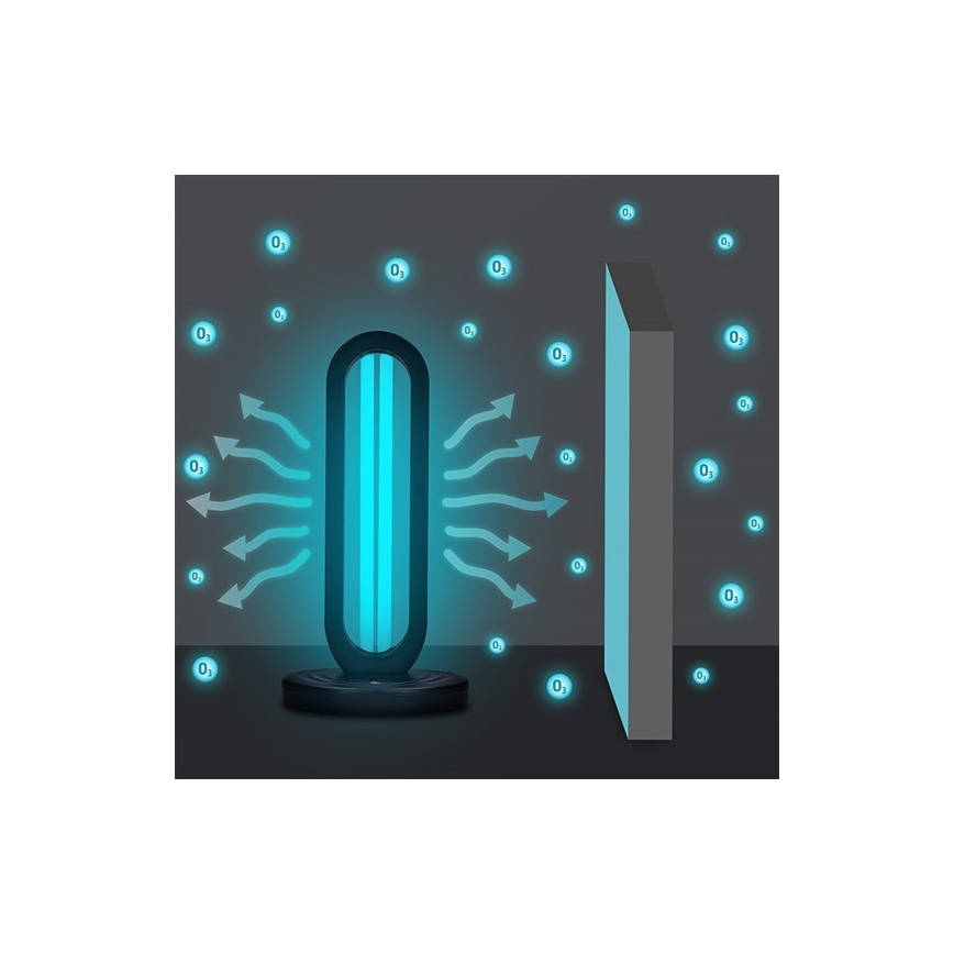 Lampă germicidă dezinfectantă Brilagi UVC/38W/230V + telecomandă