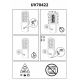 Lampă germicidă dezinfectantă portabilă Prezent 70422 UVC/2,5W/5V USB