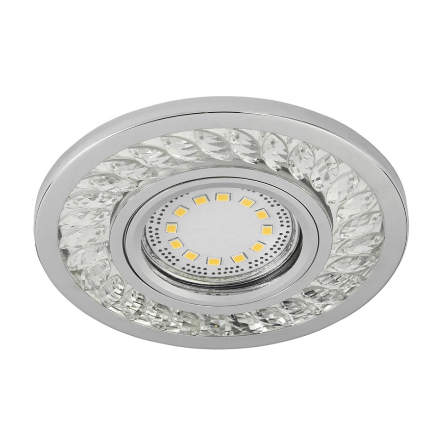 Lampă încastrată EYE 1xGU10/50W + LED/3W/230V