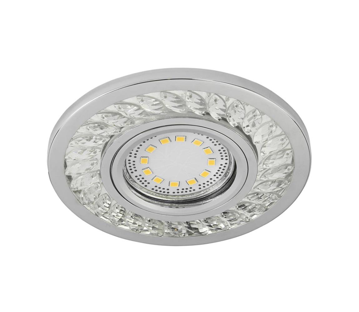 Lampă încastrată EYE 1xGU10/50W + LED/3W/230V