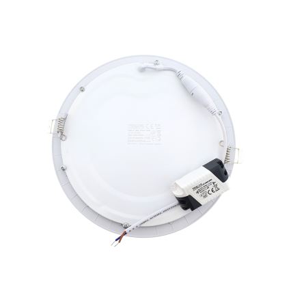 Lampă încastrată LED ROUND LED/18W/230V 2700K