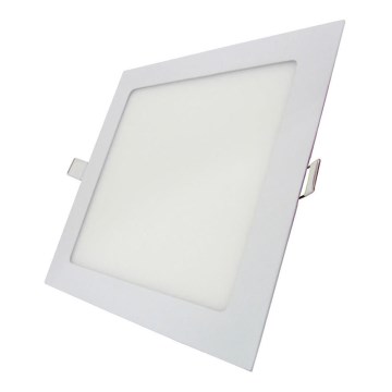 Lampă încastrată LED SQUARE LED/12W/230V 6500K