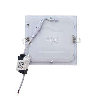 Lampă încastrată LED SQUARE LED/12W/230V 6500K