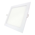 Lampă încastrată LED SQUARE LED/9W/230V 2700K