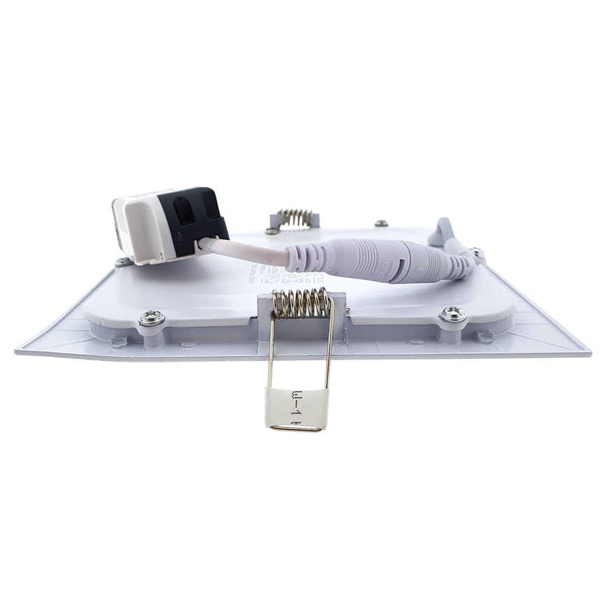 Lampă încastrată LED SQUARE LED/9W/230V 2700K