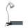 Lampă LED cu clemă GRIP LED/2,5W/230V argintiu Briloner 2615-014P