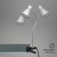 Lampă LED cu clemă GRIP LED/2,5W/230V argintiu Briloner 2615-014P