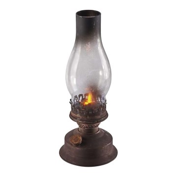 Lampă LED cu gaz lampant decorativă VINTAGE 1xLED/1,5W/3xAA