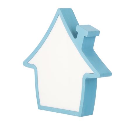 Lampă LED de birou pentru copii HOUSE LED/10W/230V albastru