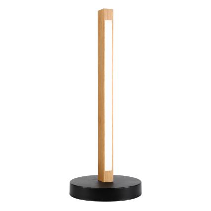 Lampă LED de birou VERDE LED/10W/230V 3000K stejar/negru