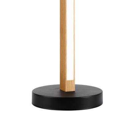 Lampă LED de birou VERDE LED/10W/230V 3000K stejar/negru