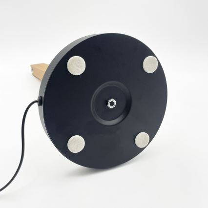 Lampă LED de birou VERDE LED/10W/230V 3000K stejar/negru