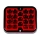 Lampă LED de ceață SINGLE LED/1,9W/12V IP67 roșie