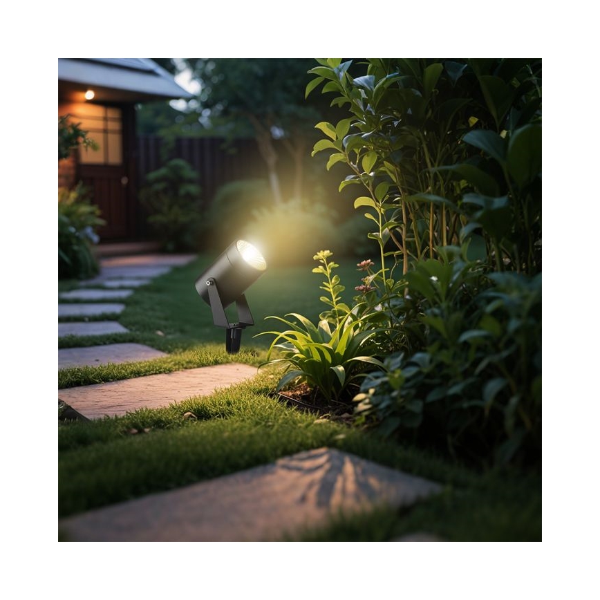 Lampă LED de exterior 10W, 230V, 3000K, IP65