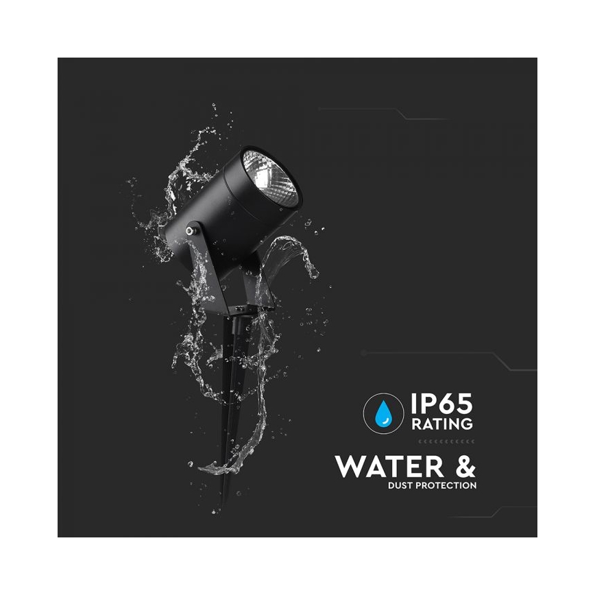 Lampă LED de exterior 10W, 230V, 3000K, IP65