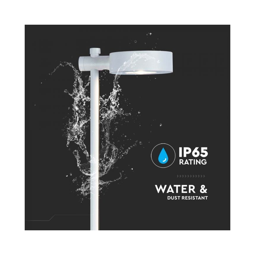 Lampă LED de exterior 7W, 230V, 4000K, IP65, alb, 102 cm