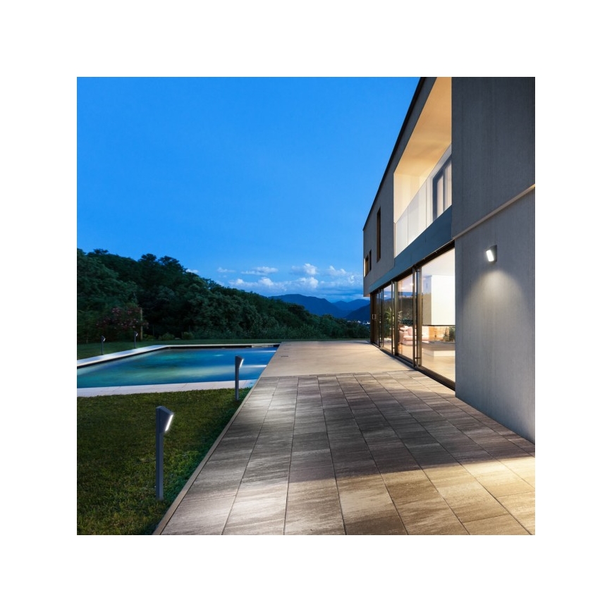 Lampă LED de exterior ARGES LED/3W/230V IP54 maro Redo 9168