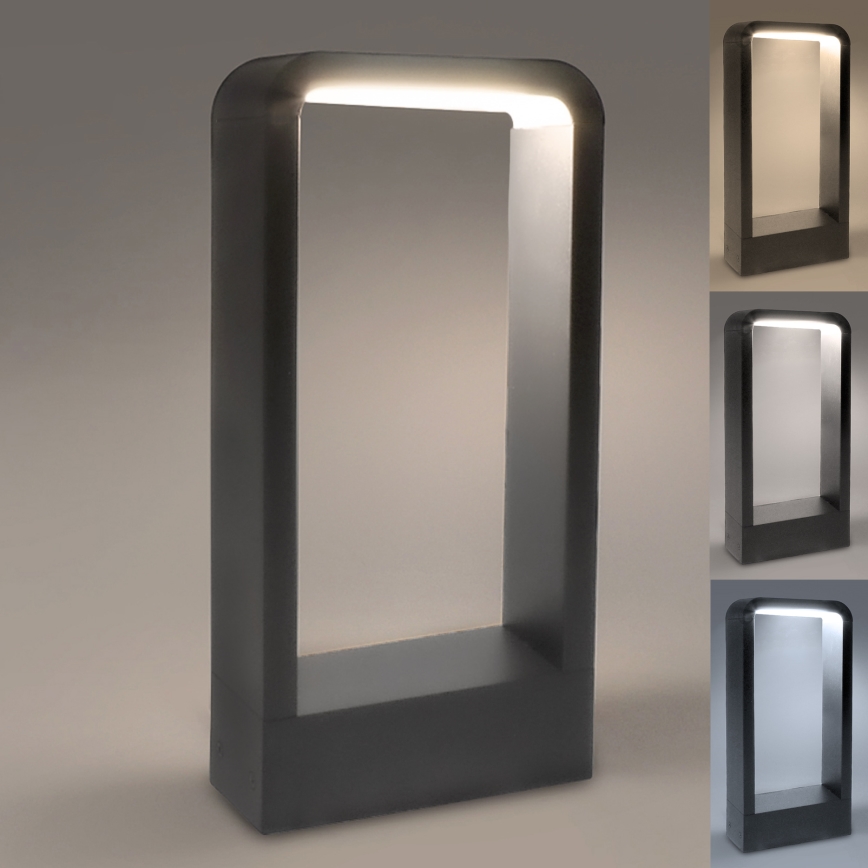 Lampă LED de exterior Brilagi BARI LED/7W/230V 3000/4000/6000K antracit IP54 30 cm