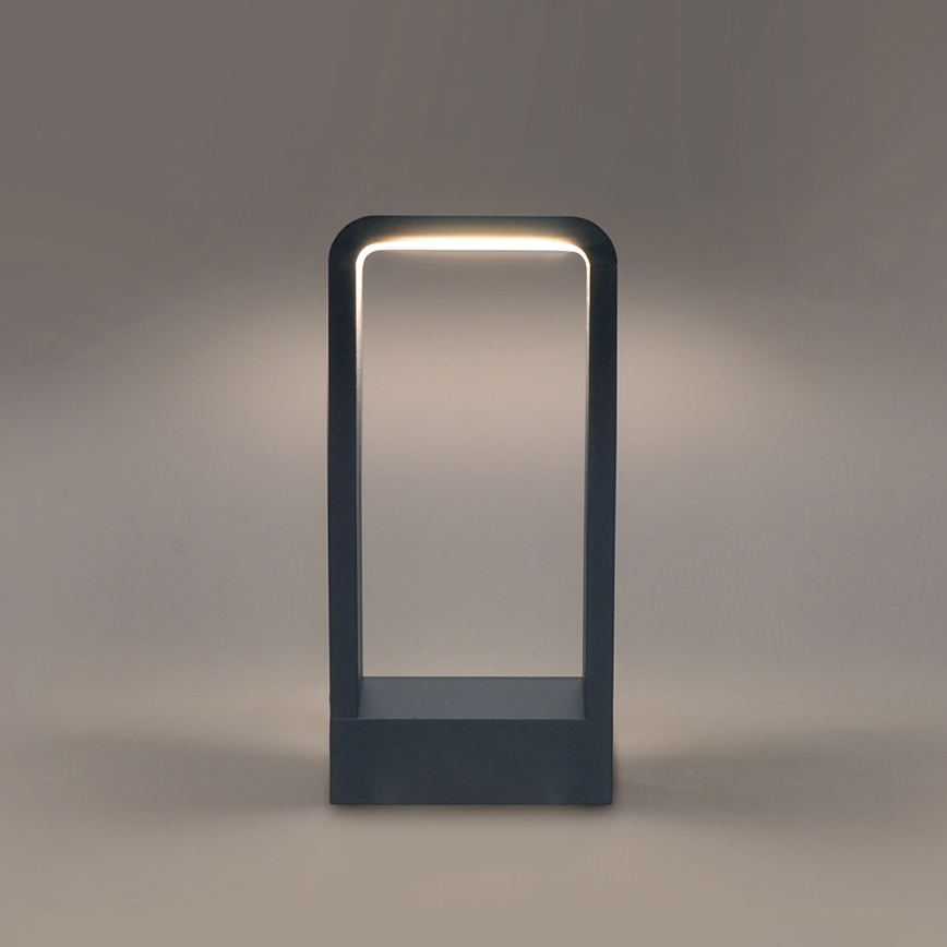 Lampă LED de exterior Brilagi BARI LED/7W/230V 3000/4000/6000K antracit IP54 30 cm