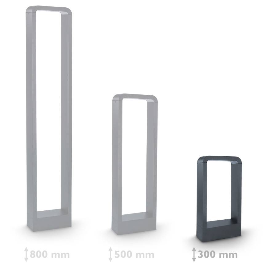 Lampă LED de exterior Brilagi BARI LED/7W/230V 3000/4000/6000K antracit IP54 30 cm