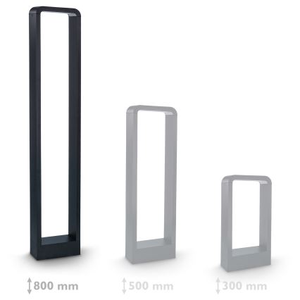 Lampă LED de exterior Brilagi BARI LED/7W/230V 3000/4000/6000K IP54 80 cm