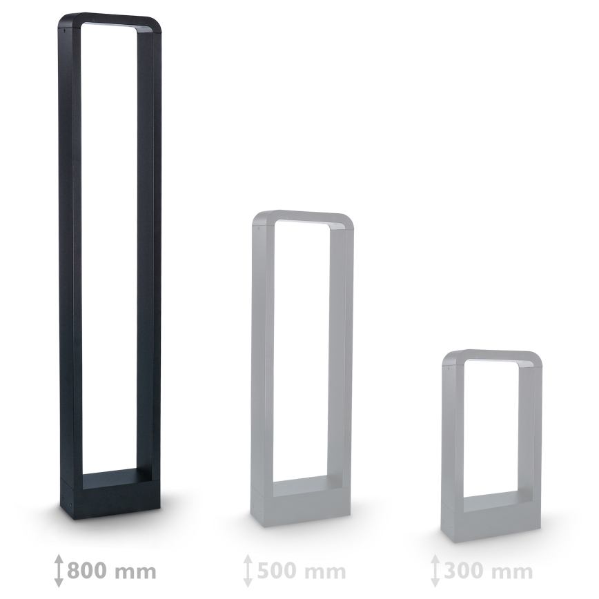 Lampă LED de exterior Brilagi BARI LED/7W/230V 3000/4000/6000K IP54 80 cm