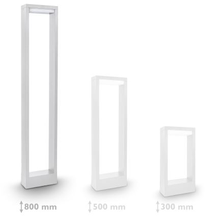 Lampă LED de exterior Brilagi RAGUSA LED/7W/230V 3000/4000/6000K alb IP54 80 cm