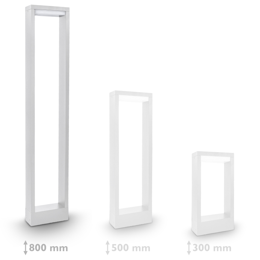 Lampă LED de exterior Brilagi RAGUSA LED/7W/230V 3000/4000/6000K alb IP54 80 cm