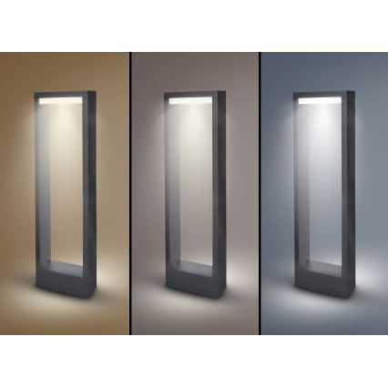 Lampă LED de exterior Brilagi RAGUSA LED/7W/230V 3000/4000/6000K antracit IP54 50 cm