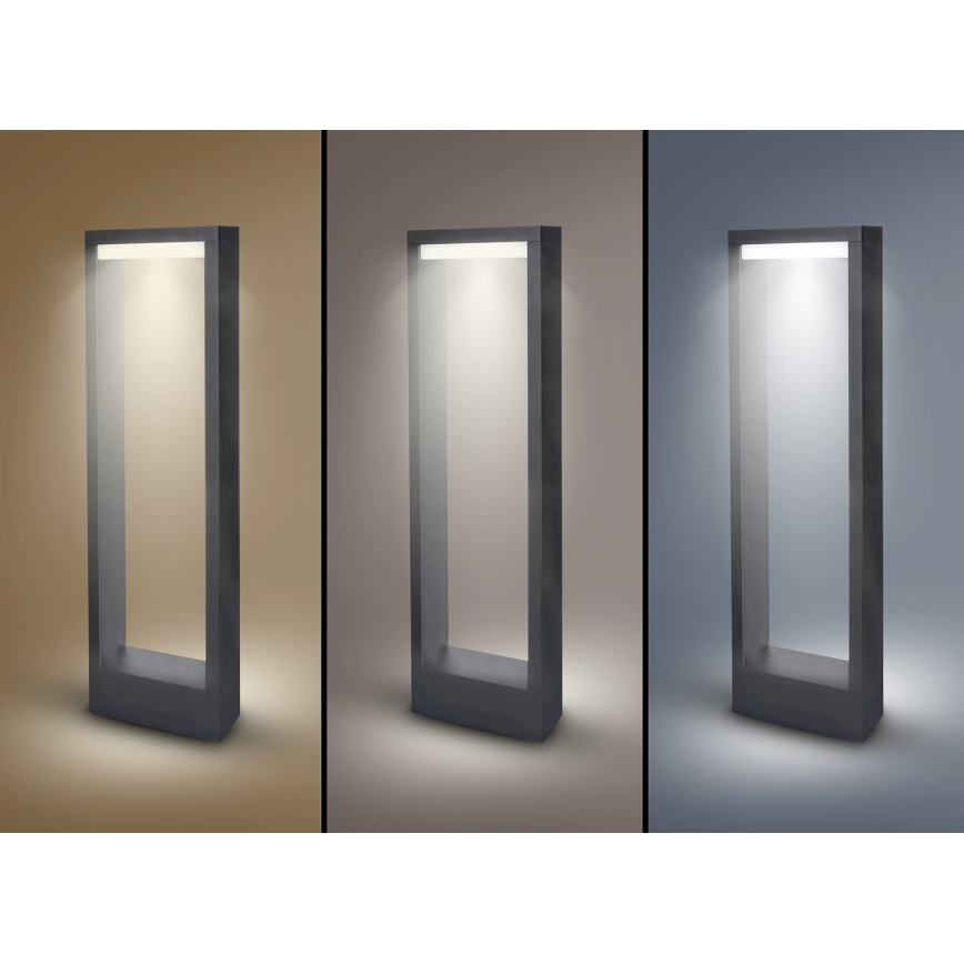 Lampă LED de exterior Brilagi RAGUSA LED/7W/230V 3000/4000/6000K antracit IP54 50 cm