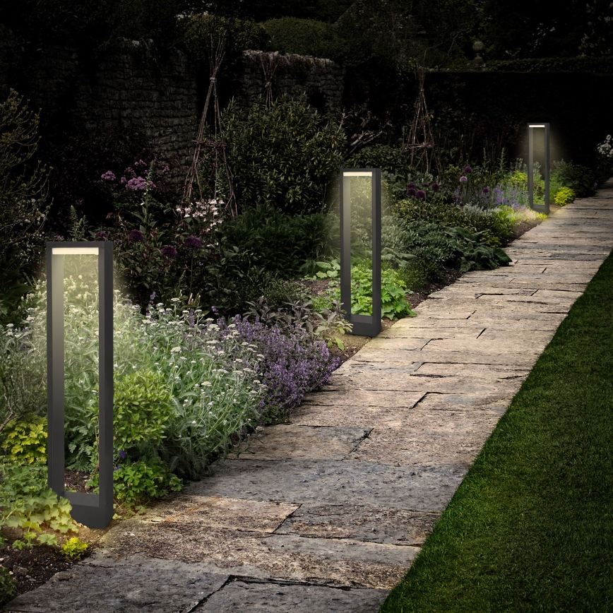 Lampă LED de exterior Brilagi RAGUSA LED/7W/230V 3000/4000/6000K antracit IP54 80 cm