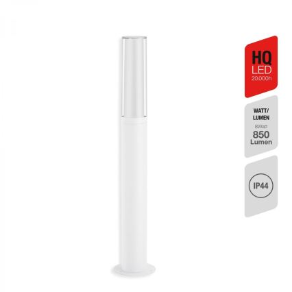 Lampă LED de exterior Briloner 311406TF LED/8W/230V IP44 4000K 57 cm alb
