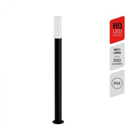Lampă LED de exterior Briloner 311505TF LED/8W/230V IP44 4000K 97 cm negru