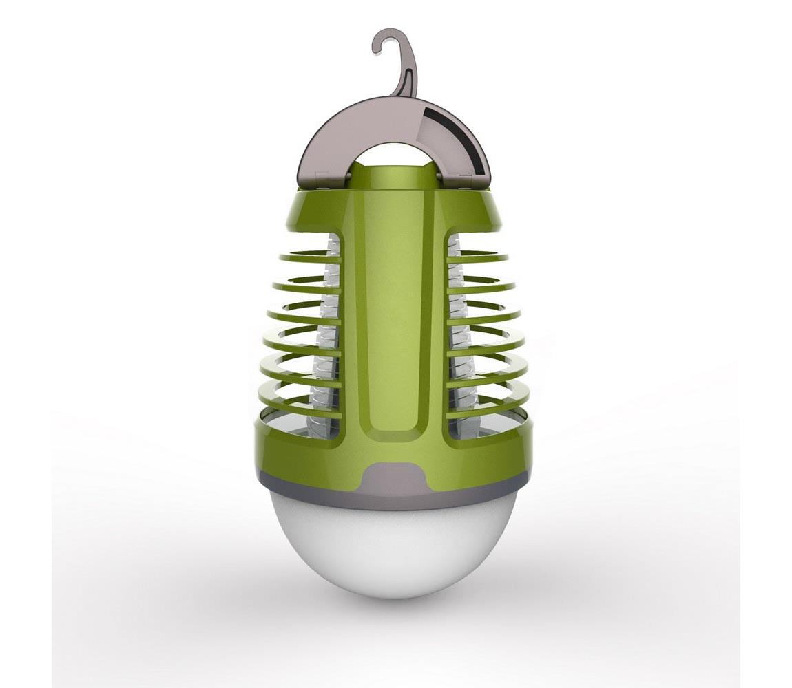 LED Lampă exterior cu aparat pentru insecte LED/5W/USB IP44