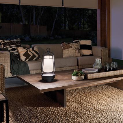 Lampă de exterior cu difuzor Elstead LYNDON 3W/230V IP44 8800 mAh